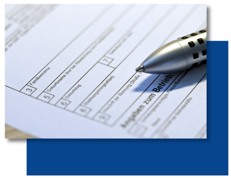 Personalfragebögen ausfüllen